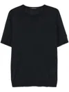 Tagliatore Josh T-shirt In Blue