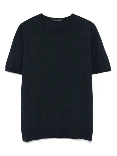 Tagliatore Josh T-shirt In Blue