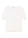 Tagliatore Josh T-shirt In White
