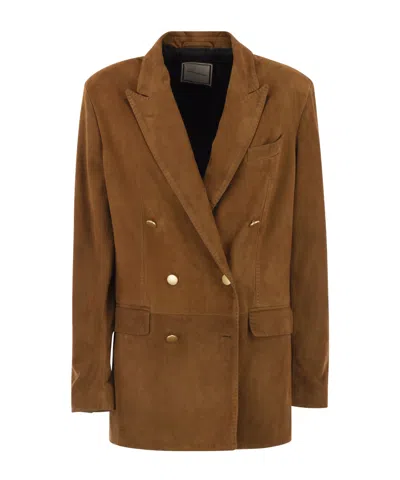 TAGLIATORE TAGLIATORE JOSIE DOUBLE-BREASTED JACKET