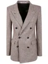 Tagliatore Double-breasted Jacket Back Vent In Multi