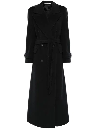 Tagliatore Judy Wool Coat In Black