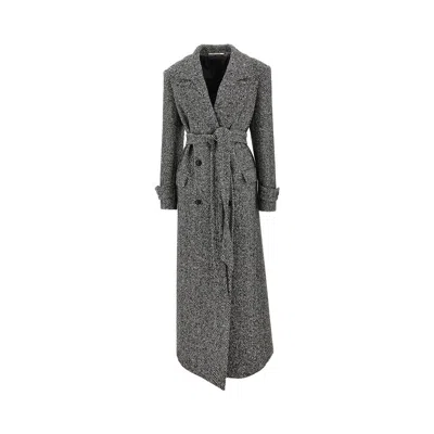 Tagliatore 'julia' Long Coat In Gray