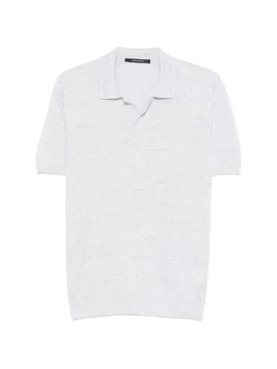 Tagliatore Keith Polo In Gray