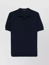 Tagliatore Keith Split Neck Polo Shirt