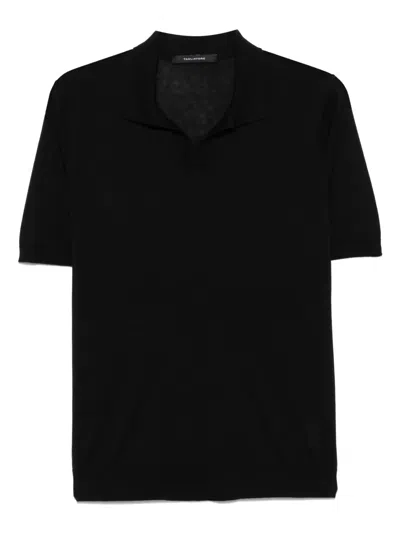Tagliatore Keith T-shirt In Black