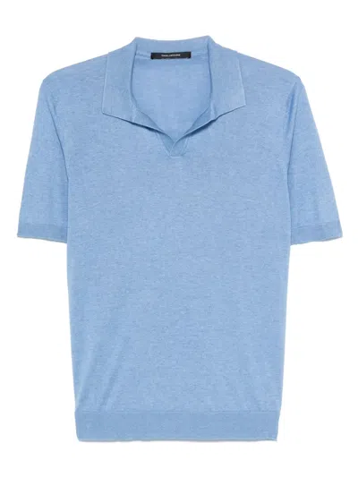 Tagliatore Keith T-shirt In Blue