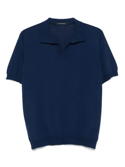 Tagliatore Keith T-shirt In Blue