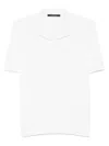 Shop Tagliatore Keith T-shirt In White