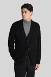 Tagliatore Kielder Knitwear In Brown Wool In Black