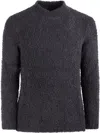 Tagliatore Knit Sweater In Wool In Black