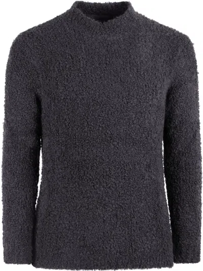 Tagliatore Knit Sweater In Wool In Black