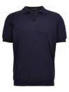 TAGLIATORE KNITTED POLO SHIRT