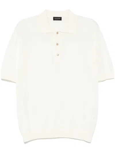 TAGLIATORE KNITTED POLO SHIRT
