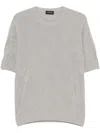 TAGLIATORE KNITTED T-SHIRT