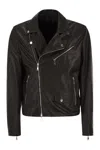 Tagliatore "franklin" Notched Lapels Leather Jacket