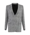 Tagliatore Tory Burch J Parigi Two Button Blazer In Black