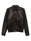 Tagliatore Leather Jackets Brown In Brown