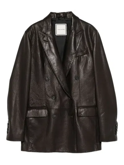TAGLIATORE LEATHER JACKET