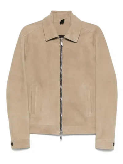 TAGLIATORE LEATHER JACKET