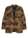 Tagliatore Leopard-print Blazer In Multi