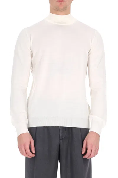 Tagliatore Light And Natural Men's Sweater - Fw25 In White