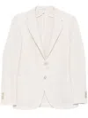 Tagliatore Light Beige Button-front Montecarlo Jacket