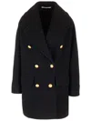 Tagliatore Navy Blue Double-breasted Coat