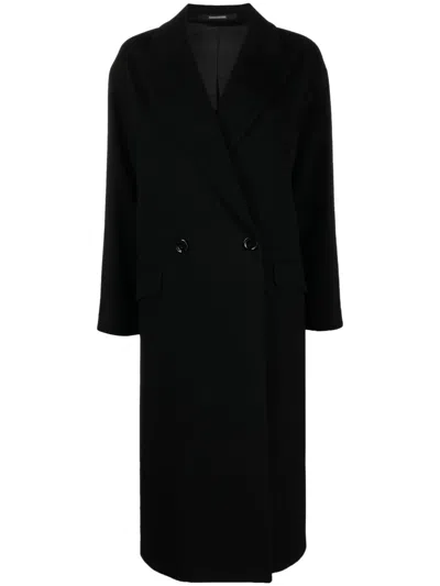 Tagliatore "linden" Coat In Black