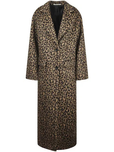 Tagliatore Lined Black Coat With Structured Silhouette In Multi