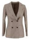 Tagliatore Jacket In Brown
