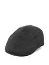 Tagliatore Logo-plaque Beret In Gray