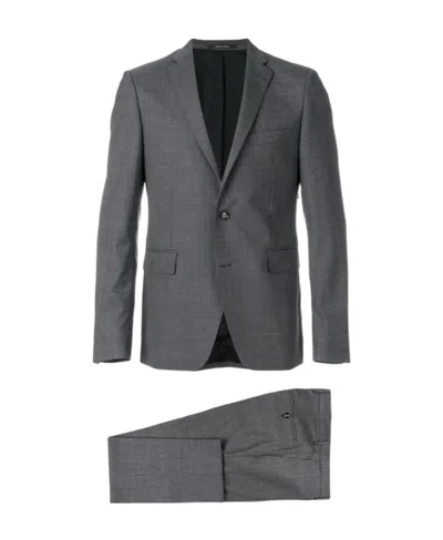 Tagliatore Logo Suit In Black