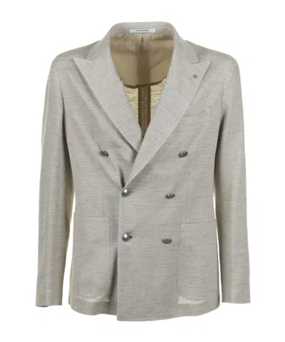 TAGLIATORE TAGLIATORE DOUBLE-BREASTED BLAZER