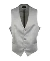Tagliatore Logo Vest In Gray