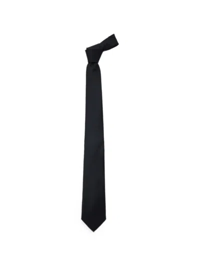Tagliatore Logo-patch Tie In Black