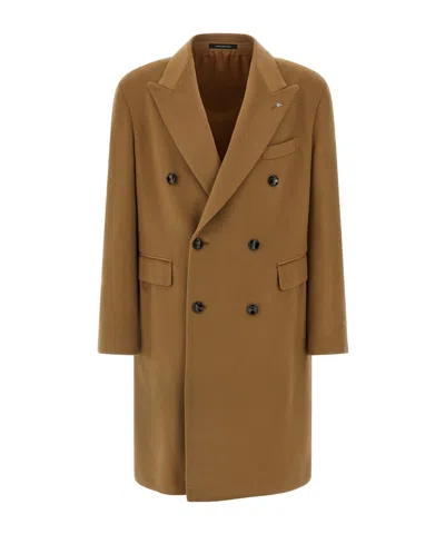 TAGLIATORE TAGLIATORE MID LENGTH DOUBLE BREASTED COAT