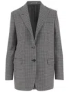 Tagliatore Tailored Jacket With Back Vent And Notch Lapel In Gray