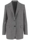Tagliatore Tailored Jacket With Back Vent And Notch Lapel In Gray