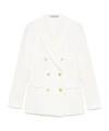Tagliatore Double-breasted Jacket In White