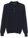Tagliatore Palmer Polo Shirt In Blue