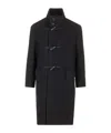 Tagliatore Cappotto Foderato Mon Alamari T24-160 In Black