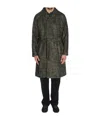 Tagliatore Midi Coat With Central Back Vent In Black