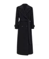 Tagliatore Long-sleeved Coat In Multi