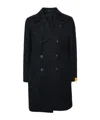 Tagliatore Arden Double-breasted Coat In Black