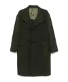 Tagliatore Long-sleeved Coat In Gray