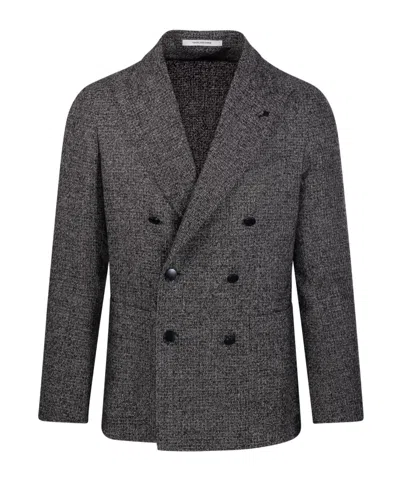 TAGLIATORE TAGLIATORE DOUBLE-BREASTED TAILORED BLAZER