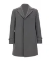 Tagliatore Thomas Single-breasted Coat In Gray