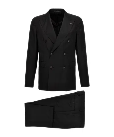 TAGLIATORE TAGLIATORE DOUBLE-BREASTED TWO-PIECE SUIT SET