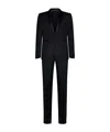 Tagliatore Long-sleeved Suit In Black
